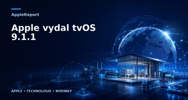 Apple vydal tvOS 9.1.1
