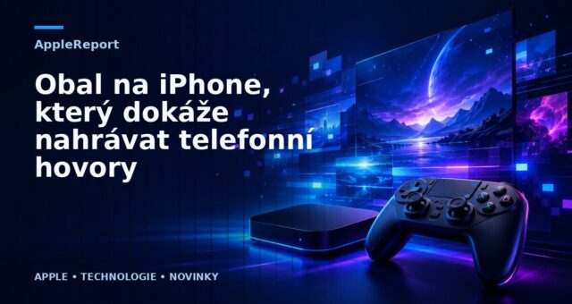 Obal na iPhone, který dokáže nahrávat telefonní hovory