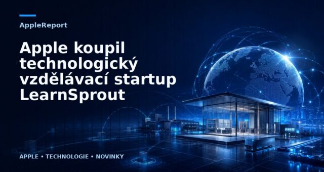 Apple koupil technologický vzdělávací startup LearnSprout