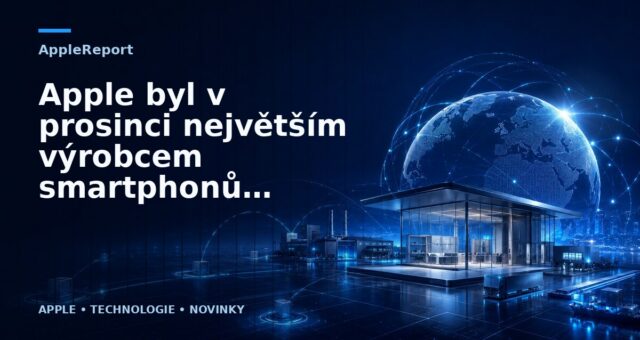 Apple byl v prosinci největším výrobcem smartphonů v USA