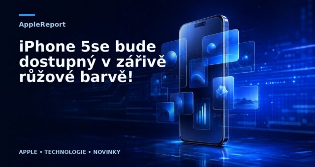 iPhone 5se bude dostupný v zářivě růžové barvě!