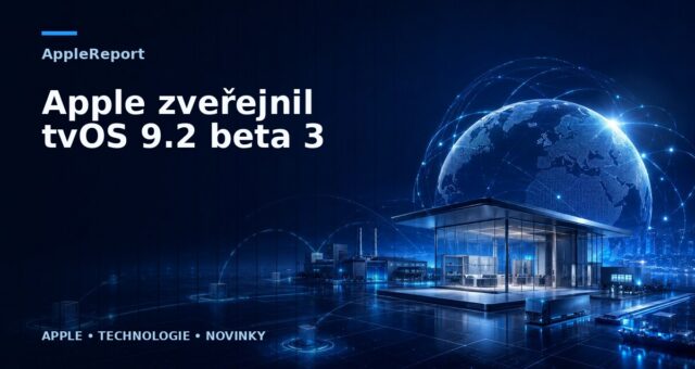 Apple zveřejnil tvOS 9.2 beta 3