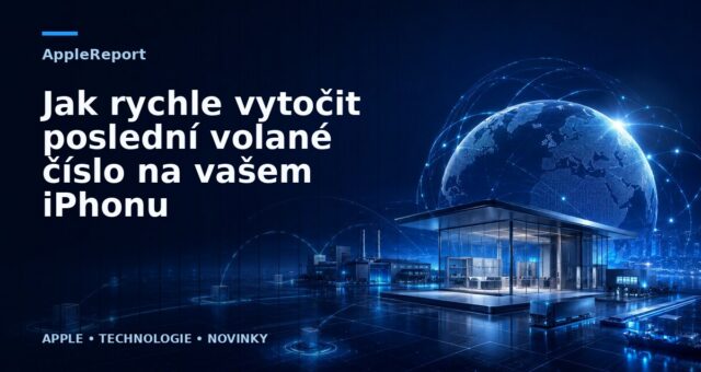Jak rychle vytočit poslední volané číslo na vašem iPhonu