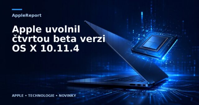 Apple uvolnil čtvrtou beta verzi OS X 10.11.4