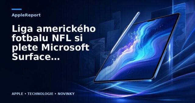 Liga amerického fotbalu NFL si plete Microsoft Surface a iPad