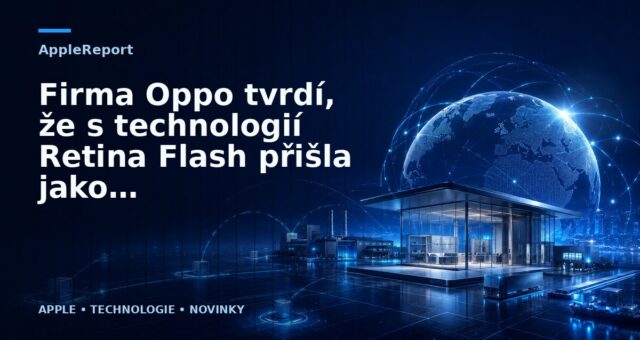 Firma Oppo tvrdí, že s technologií Retina Flash přišla jako první