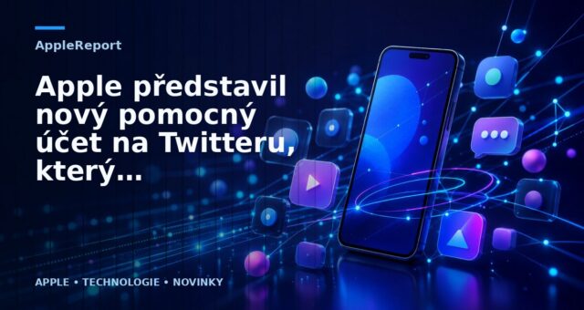 Apple představil nový pomocný účet na Twitteru, který bude obsahovat tipy, triky a služby pro zákazníky