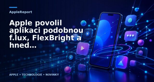 Apple povolil aplikaci podobnou f.lux, FlexBright a hned ji zase stáhnul