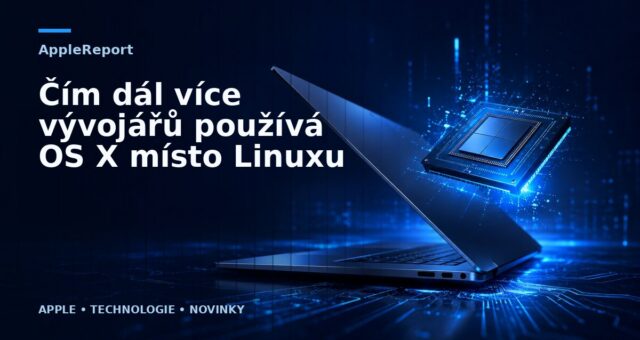 Čím dál více vývojářů používá OS X místo Linuxu