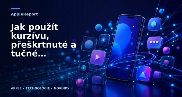 Jak použít kurzívu, přeškrtnuté a tučné písmo v aplikaci WhatsApp