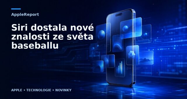 Siri dostala nové znalosti ze světa baseballu
