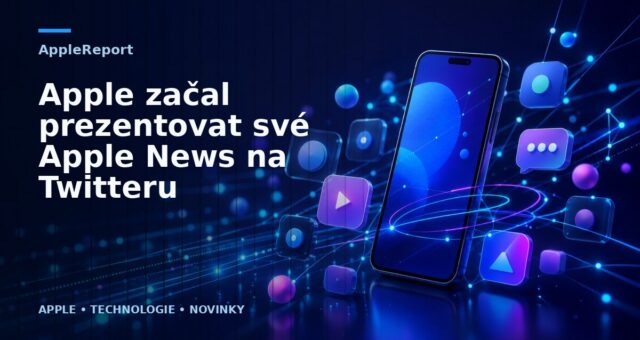 Apple začal prezentovat své Apple News na Twitteru