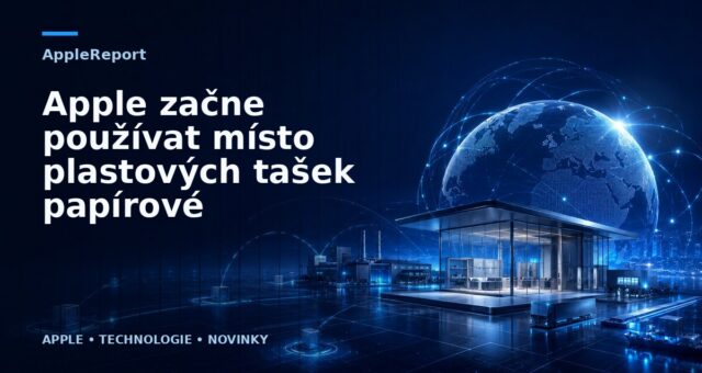 Apple začne používat místo plastových tašek papírové
