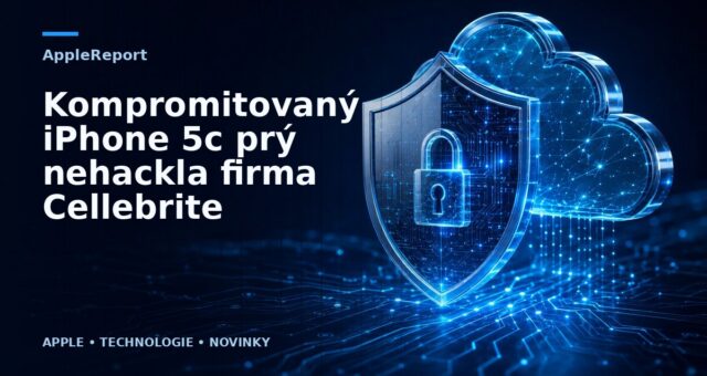 Kompromitovaný iPhone 5c prý nehackla firma Cellebrite
