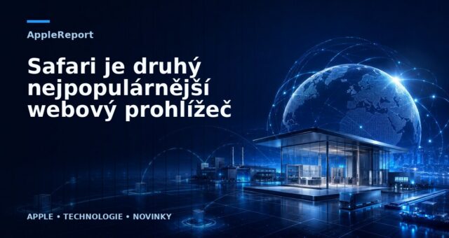 Safari je druhý nejpopulárnější webový prohlížeč