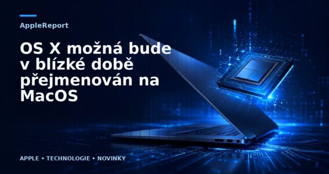 OS X možná bude v blízké době přejmenován na MacOS