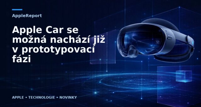Apple Car se možná nachází již v prototypovací fázi