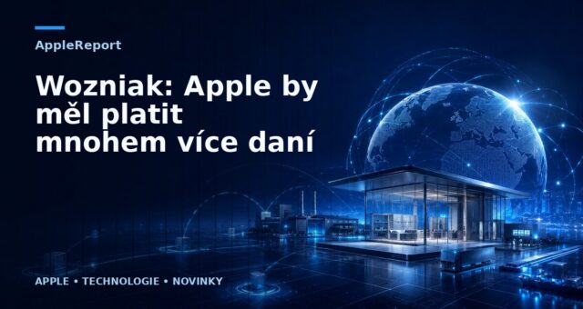 Wozniak: Apple by měl platit mnohem více daní