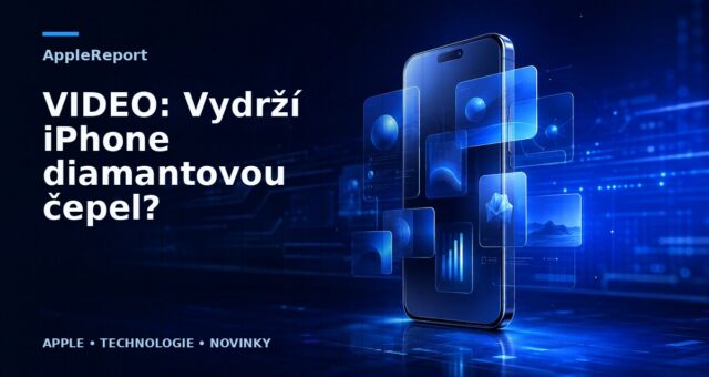 VIDEO: Vydrží iPhone diamantovou čepel?