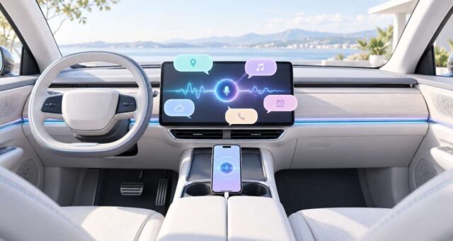Claude vjíždí do CarPlay. Siri dostává do auta už pátého chytrého soupeře