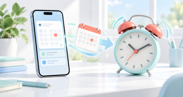 Kalendář vás už nenechá zaspat. KeyAlarm promění důležitou událost v alarm, který nepřeslechnete
