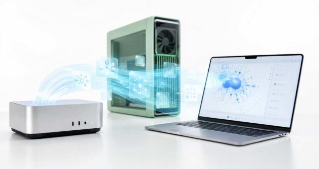Mac a herní PC v jednom AI týmu: Nvidia PAIR z nevyužitého výkonu staví domácí datacentrum