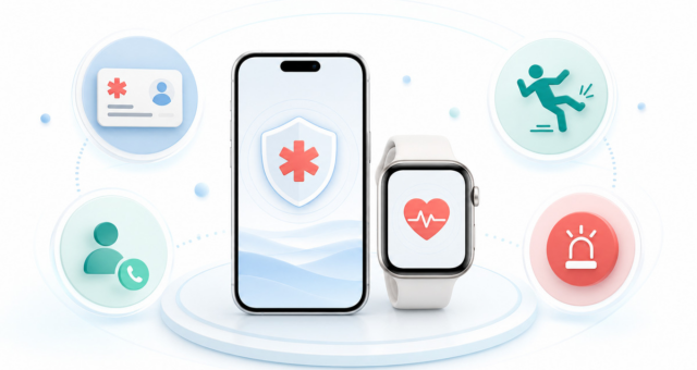 Pět minut, které mohou rozhodnout: nastavte iPhone a Apple Watch pro nouzi dřív, než je budete potřebovat