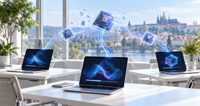 Mac se fláká, jinde chybí výkon. Apple zkouší zapřáhnout počítače do společné AI