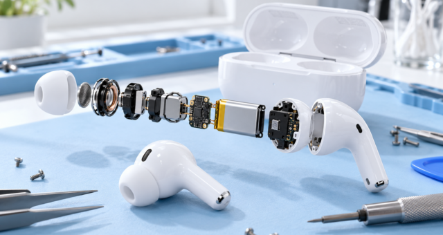 AirPods 5 už nejsou neopravitelné. Skóre 2 z 10 ale žádná výhra není