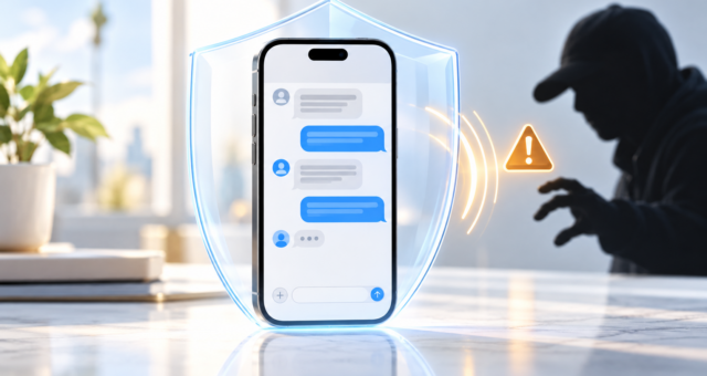 Podvodník se vydává za banku? iOS 27 má ochranu, Apple ji ale nechal vypnutou